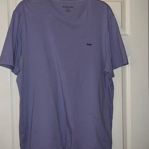 Michael Kors Light Purple Crew T Shirt
